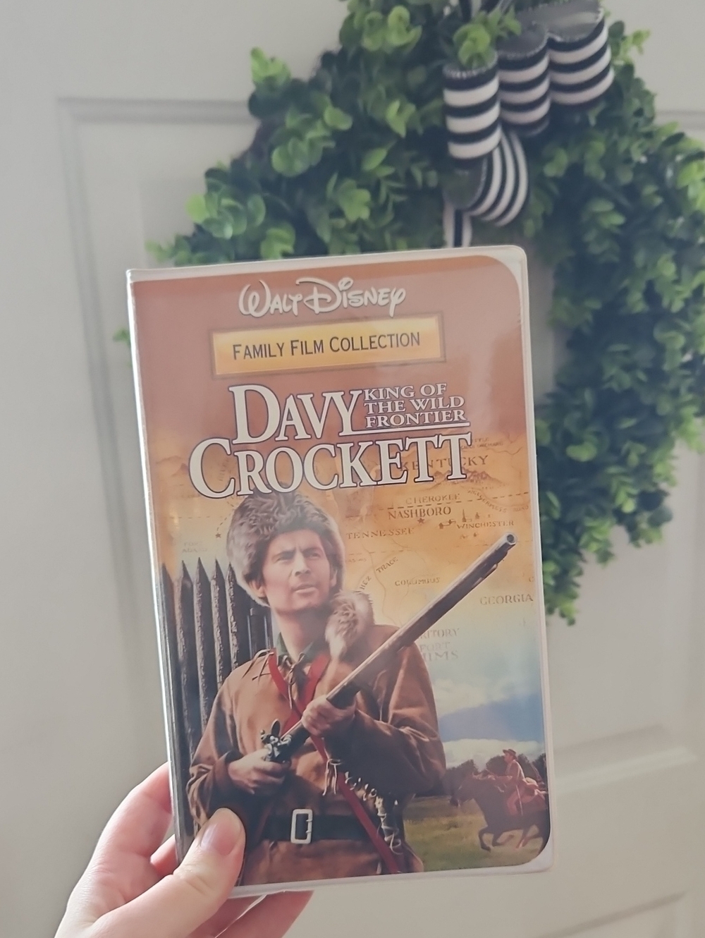 Disney Davy Crockett Family Film Collection -  VHS